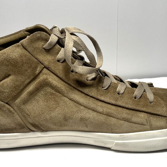 VINCE Men's Mid Top Tan Sneakers Trainers Athletic Shoes US Size 11.5 - Picture 5 of 13